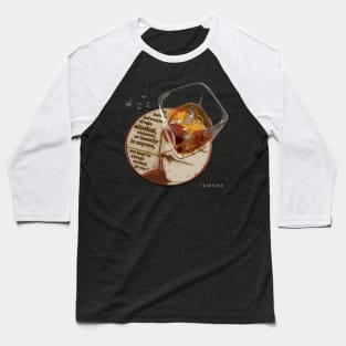 Drunk Authors - Hunter S. Thompson Baseball T-Shirt